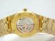 Fake Audemars Piguet Royal Oak Perpetual Calendar Watch Yellow Gold Blue (2)_th.jpg